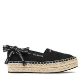 Armani Exchange Women’s Espadrilles – Summer-Ready Logo Flat Soles